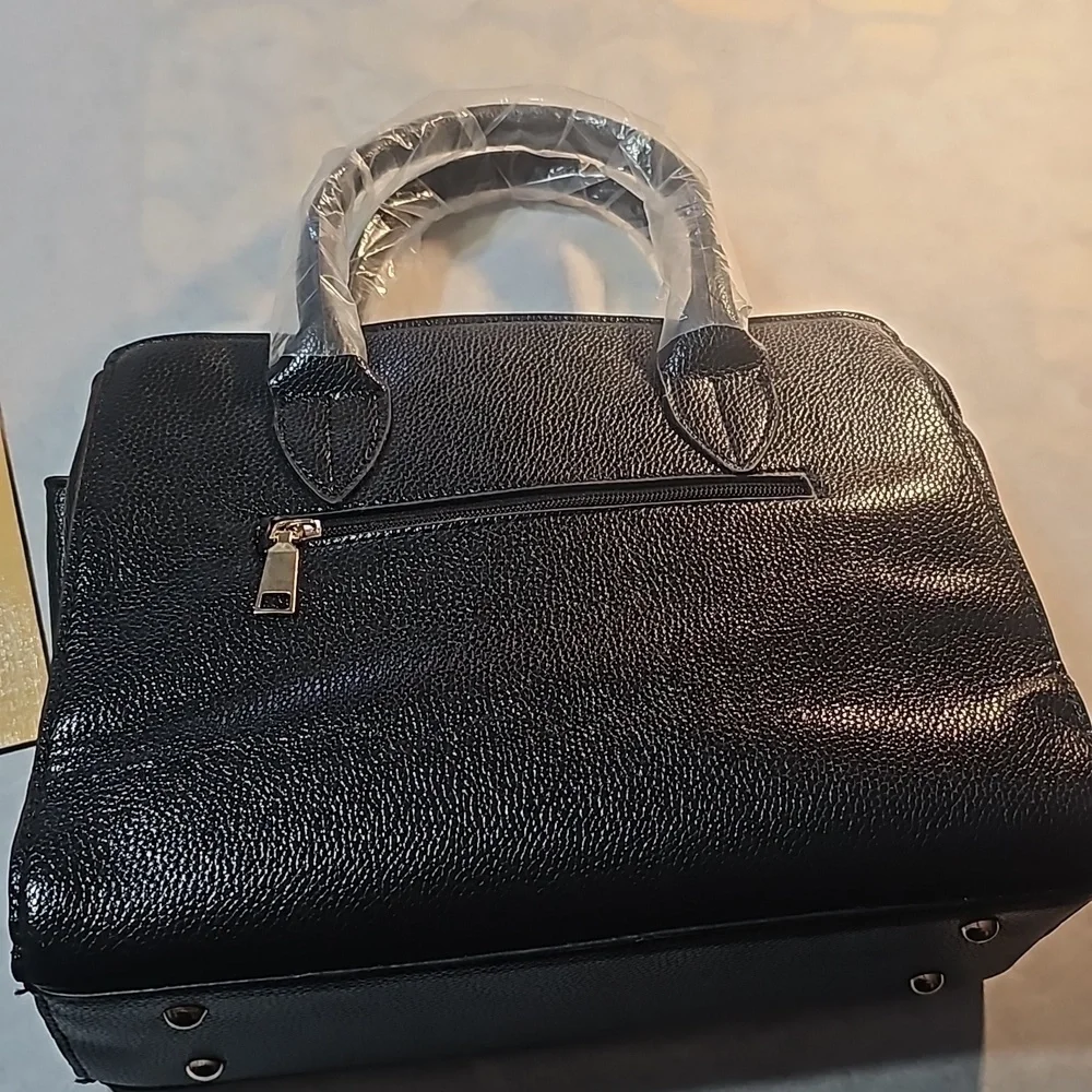 Fancy Black Pocketbook Purse NWOT